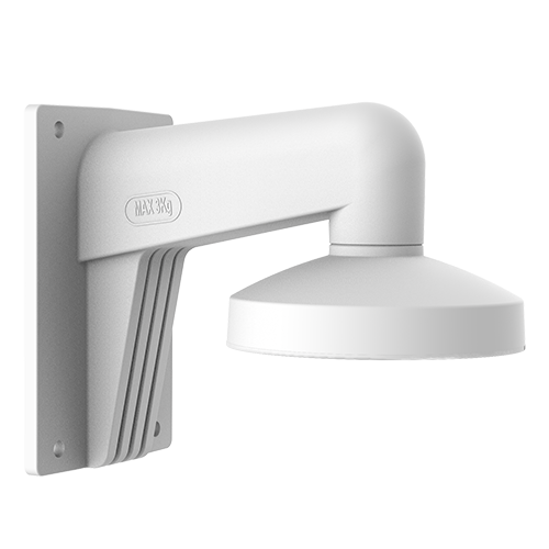 [DS-1273ZJ-140-DM45] (DS-1273ZJ-140-DM45) Support mural - Convient pour le dôme - Adapté pour une utilisation extérieure - Couleur blanche - Passage de câble