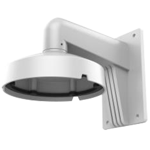 [DS-1273ZJ-DM25(M1)] (DS-1273ZJ-DM25(M1)) Support mural - Convient pour le dôme - Adapté pour une utilisation extérieure - Couleur blanche - Passage de câble