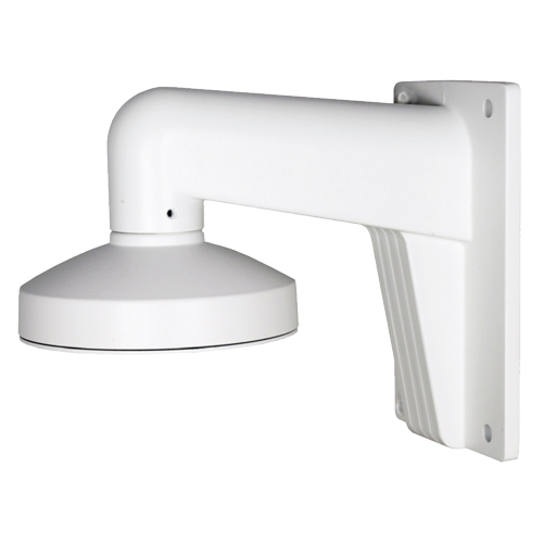 [DS-1273ZJ130TRL] (DS-1273ZJ130TRL) Support mural - Pour caméras dôme - Adapté pour une utilisation extérieure - Couleur blanche - Compatible avec Hiwatch Hikvision - Passage de câble