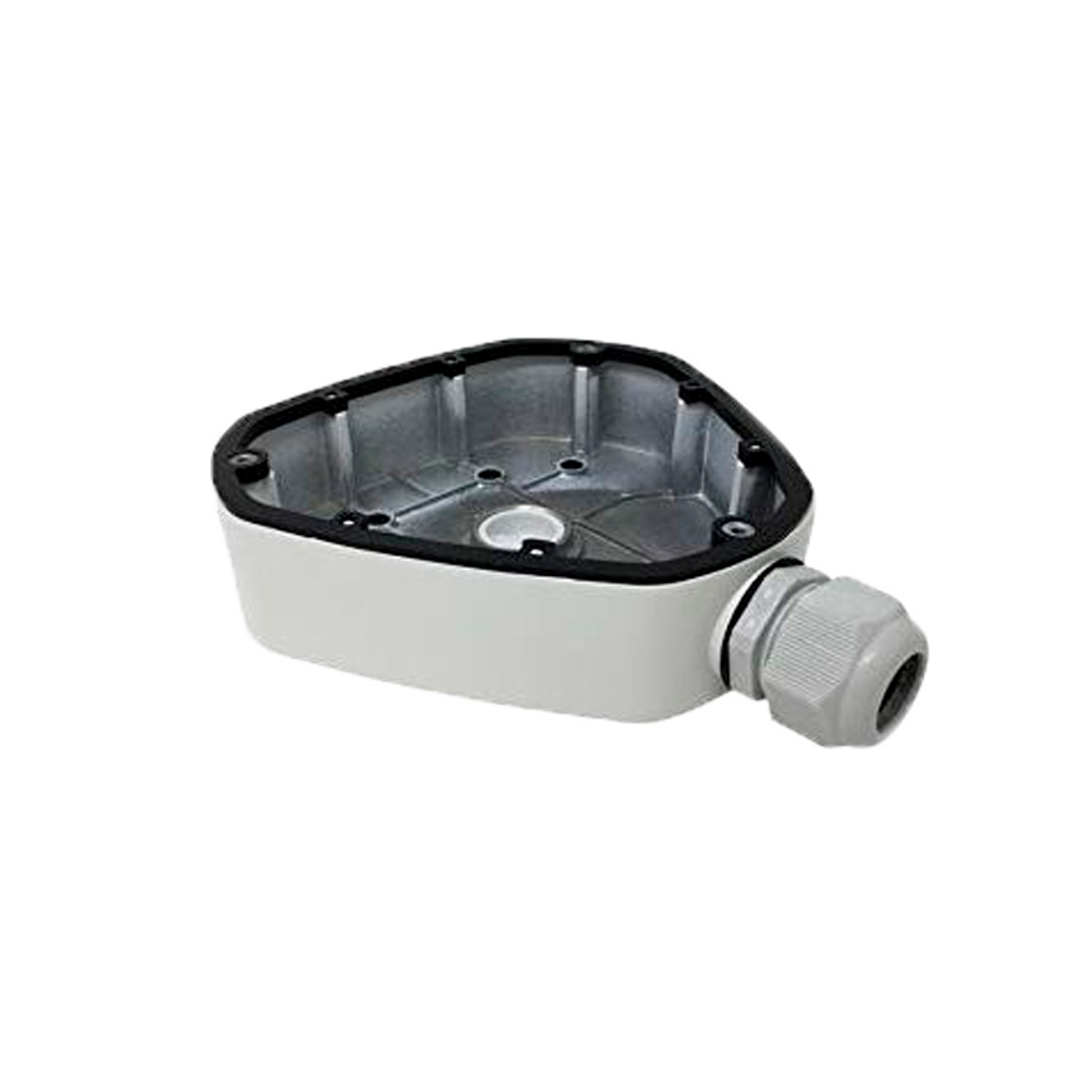 (DS-1280ZJ-DM25) Boite de connexions - Pour caméras dôme - Convient pour une utilisation en extérieur - Installation dans un plafond ou un mur - Couleur blanche - Passage de câble