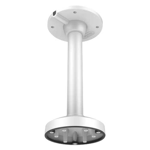 (DS-1471ZJ-135) Support plafond - Hauteur 565 mm - Adapté pour une utilisation extérieure - Couleur blanche - Fabriqué en aluminium - Passage de câble