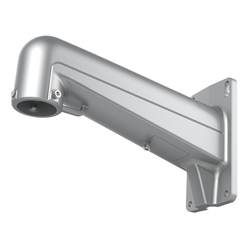 (DS-1602ZJ-P) Support mural - Convient pour PTZ - Convient pour une fixation sur poteaux - Couleur Gris - Matériau endurci avec traitement par spray - 182.6 (H) x 97.3 (L) x 306.4 (Pr) mm