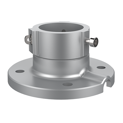 (DS-1663ZJ-P) Support plafond - Convient pour PTZ - Convient pour une fixation sur poteaux - Couleur Gris - Installation simple - 57 mm (Hau) x 116.5 (φ) mm