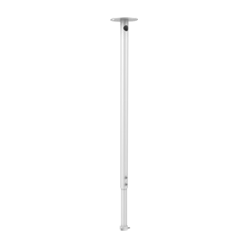 (DS-1667ZJ) Support de plafond extensible - Pour caméras dôme - Adapté pour une utilisation extérieure - Couleur blanche - Compatible avec Hikvision - Passage de câble