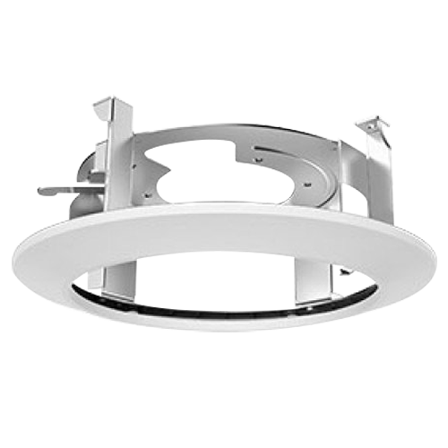 (DS-1671ZJ-SD11) Support de caméra pour montage plafond - Pour caméras dôme - Utilisation intérieur - Couleur blanche - Alliage aluminium et ABS - 94.3 (H) x 194 (Ø) mm