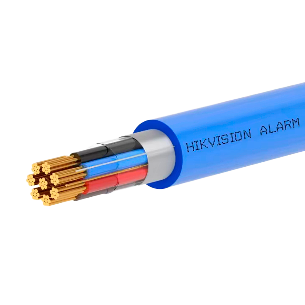 (DS-1AC6APL1) 6 conducteurs de signaux - Conducteur cuivre électrolytique flexible - Écran l'Aluminium poliéster+drenaje CuSn - Bobine de 305 mètres - Certificat CPR Eca - Faibles pertes