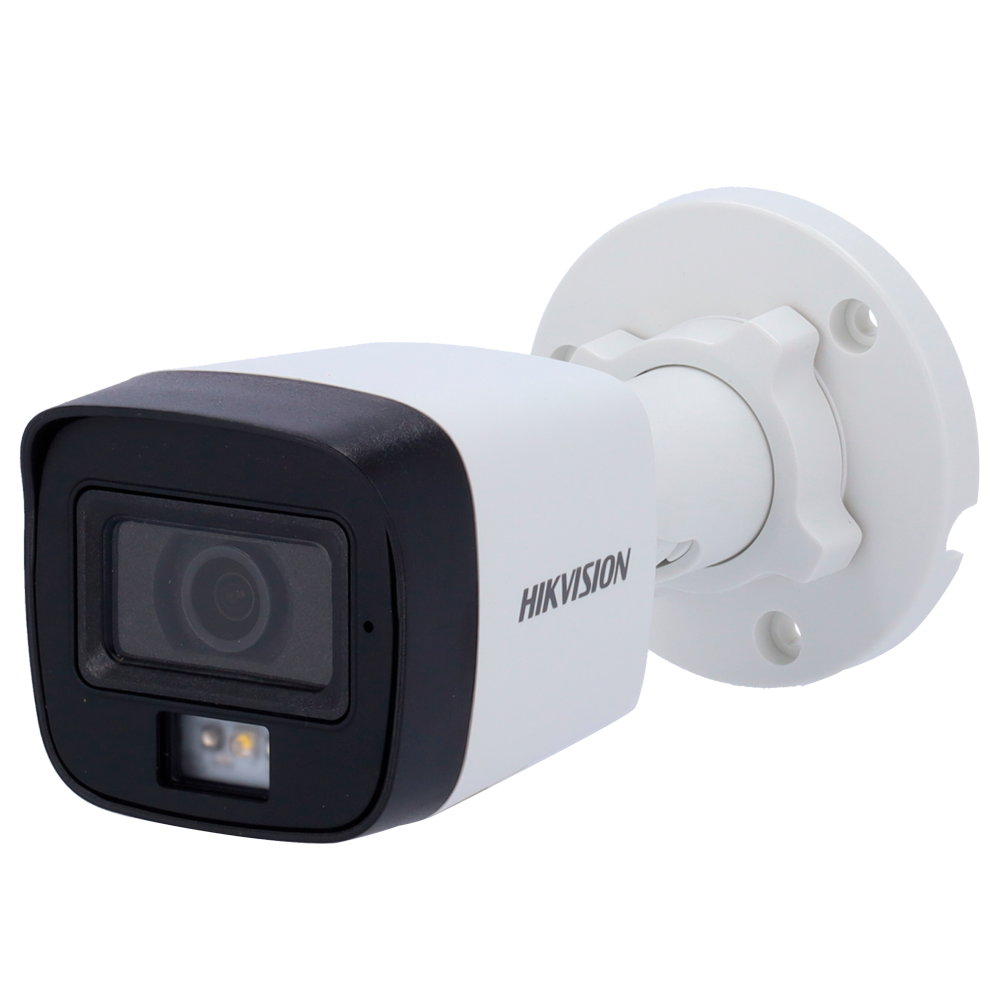 [DS-2CD1041G2-LIU(4mm)] (DS-2CD1041G2-LIU(4mm)) Caméra Bullet IP gamme Value Hikvision - Résolution 4 MP - Objectif 4 mm - Lumière hybride | IR 20 m | Lumière blanche 15 m - Détection de mouvement 2.0 - Microphone intégré | PoE | IP67