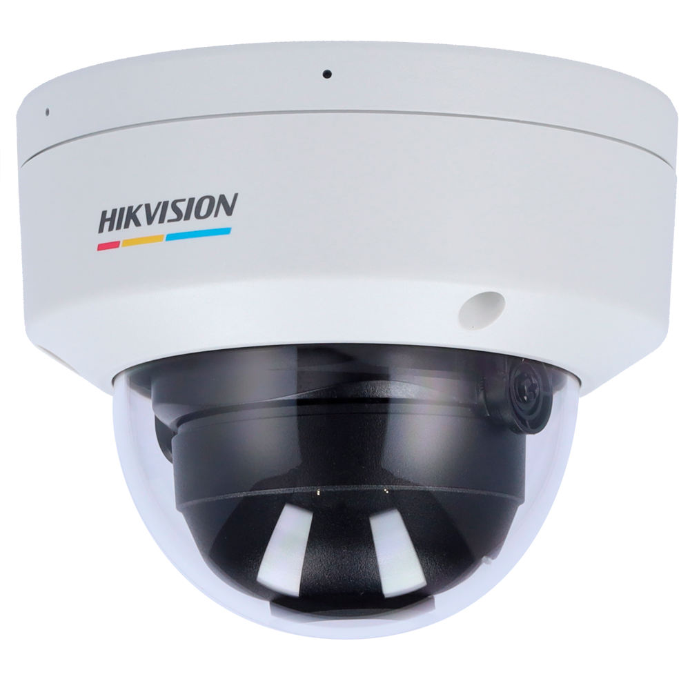 [DS-2CD1167G2H-LIU(2.8mm)] (DS-2CD1167G2H-LIU(2.8mm)) Gamme de valeurs des caméras dômes IP Hikvision - Résolution 6 MP (3200x1800) - Objectif 2.8 mm  - Portée de la lumière hybride 30 m | ColourVu -  Détection de mouvement 2.0 - PoE | IP67 | IK08 | Microphone intégré