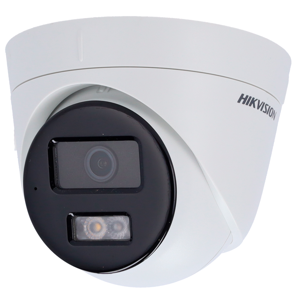 [DS-2CD1341G2-LIU(2.8mm)] (DS-2CD1341G2-LIU(2.8mm)) Caméra Turret IP gamme Value Hikvision - Résolution 4 MP - Objectif 2.8 mm - Lumière hybride 20 m - Détection de mouvement 2.0 - PoE | IP67 | Microphone intégré | DWDR