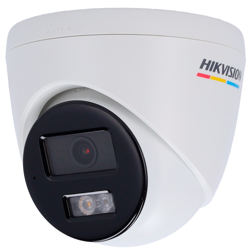 [DS-2CD1367G2H-LIU(2.8mm)] (DS-2CD1367G2H-LIU(2.8mm)) Caméra Turret IP gamme Value Hikvision - Résolution 6 MP (3200x1800) - Objectif 2.8 mm - Lumière hybride 30 m - Détection de mouvement 2.0 - PoE | | IP67 Microphone intégré