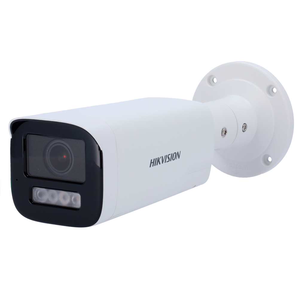 [DS-2CD1623G2-LIZSU/SL(2.8-12mm)] (DS-2CD1623G2-LIZSU/SL(2.8-12mm)) Caméra Bullet IP Hikvision VALUE - Résolution 2 Mégapixel (1920x1080) - Objectif motorisé 2.8~12 mm - Lumière hybride 50 m | Alarme et flash dissuasif - Microphone intégré | Alarmes | MicroSD - Détection de mouvement 2.0 | PoE IP67
