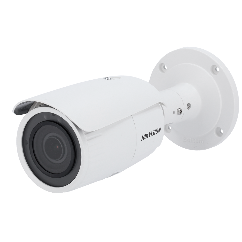 [DS-2CD1643G2-IZS(2.8-12mm)] (DS-2CD1643G2-IZS(2.8-12mm)) Camera Hikvision IP Bullet - Gamme CORE | microSD 256 Go - 4 MP | Objectif motorisé 2.8~12 mm - IR 50 m | WDR 120 dB - PoE | H.265+| IP67 | Détection de mouvement 2.0 - WEB, Software CMS, Smartphone et NVR
