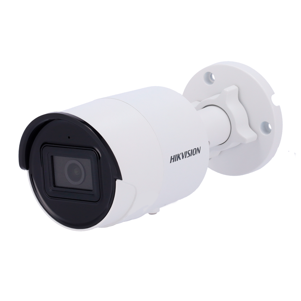 [DS-2CD2063G2-IU(2.8mm)] (DS-2CD2063G2-IU(2.8mm)) Hikvision - Caméra Bullet IP gamme PRO - Résolution 6 Mégapixel (3200x1800) - Objectif 2.8 mm | Microphone intégré | PoE - Portée IR 40 m | détection de mouvement 2.0 - AcuSense | Détection des visages