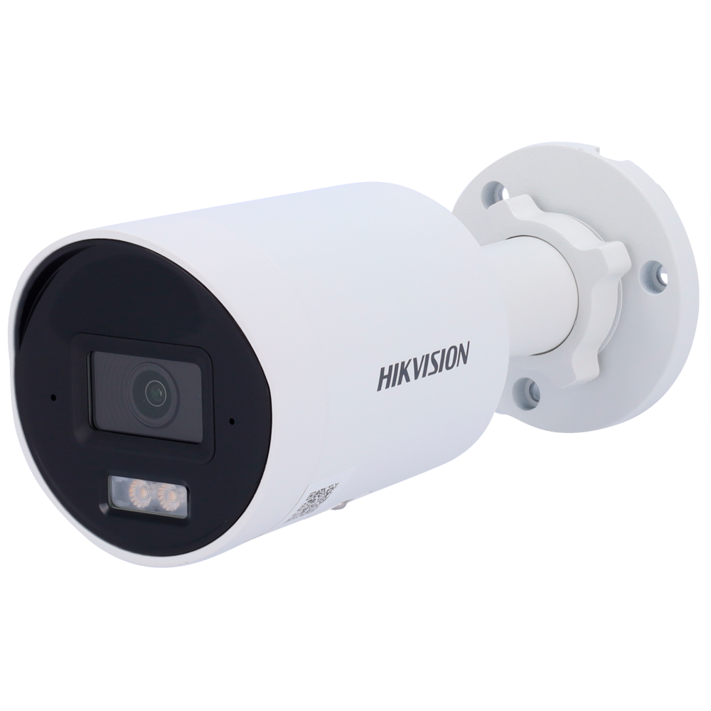 [DS-2CD2063G2-LI2U(2.8mm)] (DS-2CD2063G2-LI2U(2.8mm)) Hikvision - Cámara Bullet IP gama PRO - Resolución 6 Megapíxel (3200x1800) - Lente 2.8 mm | Micrófono dual en array - Luz híbrida alcance 40 m | MicroSD - Detección de movimiento 2.0 | AcuSense | PoE