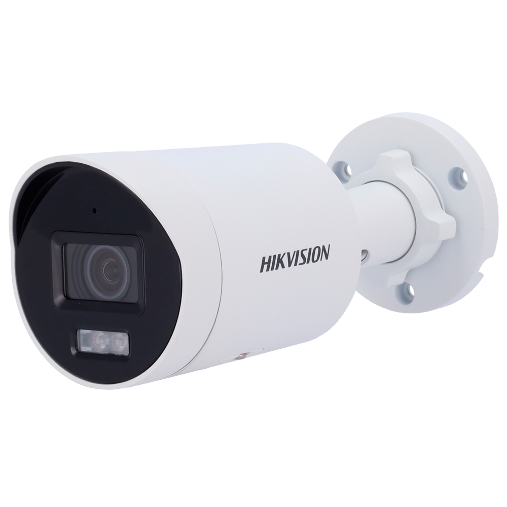 [DS-2CD2086G2H-IU(2.8mm)(eF)] (DS-2CD2086G2H-IU(2.8mm)(eF)) Hikvision - Caméra Bullet IP gamme PRO - Résolution 8 Megapixel | Powered by DarkFighter  - Objectif 2.8 mm | Microphone intégré | PoE - Portée IR 40 m | détection de mouvement 2.0  - AcuSense | Reconnaissance faciale | IP67