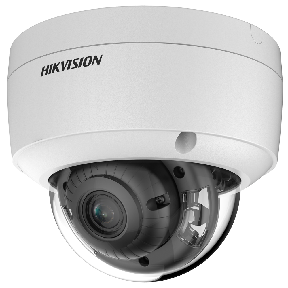 [DS-2CD2147G2H-LISU(2.8mm)(eF)] (DS-2CD2147G2H-LISU(2.8mm)(eF)) Hikvision - Caméra dôme IP gamme PRO - Résolution 4 MPx | PoE | Alarmes | ColorVu - 2.8 mm | Microphone intégré | Audio - Lumière hybride 30 m | Détection de mouvement 2.0 - AcuSense | Reconnaissance faciale | IP67 | IK10