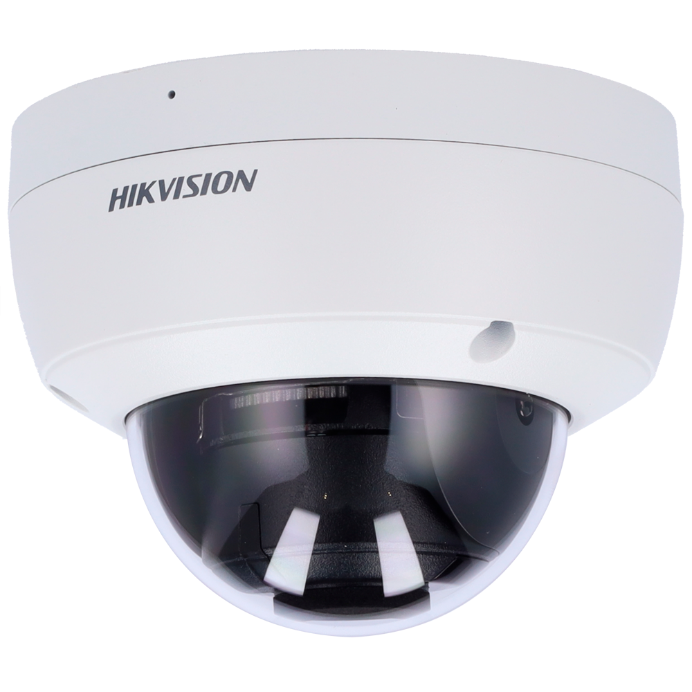 [DS-2CD2163G2-IU(2.8mm)] (DS-2CD2163G2-IU(2.8mm)) Hikvision - Caméra dôme IP gamme PRO - Résolution 6 Mégapixel (3200x1800) - Objectif 2.8 mm | PoE | IP67, IK10 - Portée IR 30 m | détection de mouvement 2.0 - AcuSense | Détection des visages | Microphone intégré