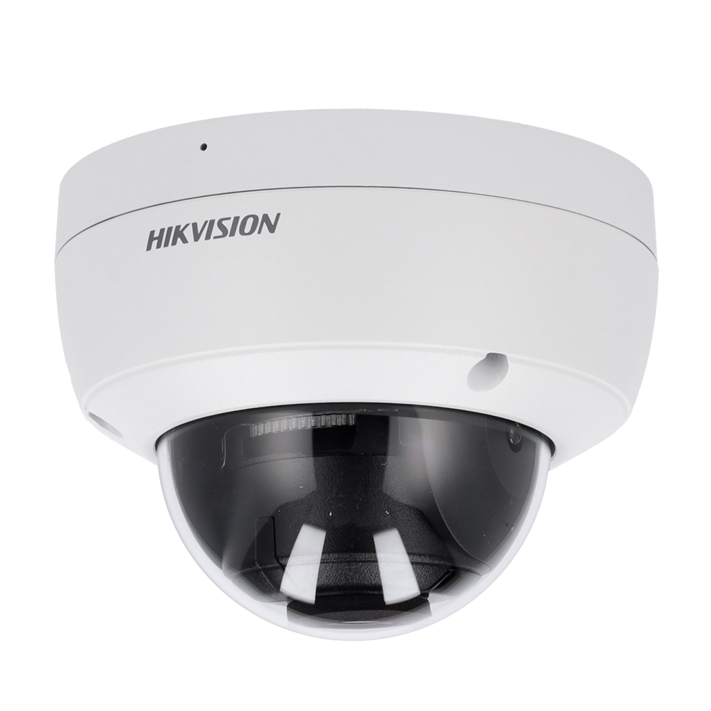 [DS-2CD2183G2-IU(2.8mm)] (DS-2CD2183G2-IU(2.8mm)) Hikvision - Caméra dôme IP gamme PRO - Résolution 8 Mégapixel (3840x2160) - Objectif 2.8 mm : PoE : Microphone intégré - Portée IR 30 m | détection de mouvement 2.0 - AcuSense | Détection des visages | IP67, IK10