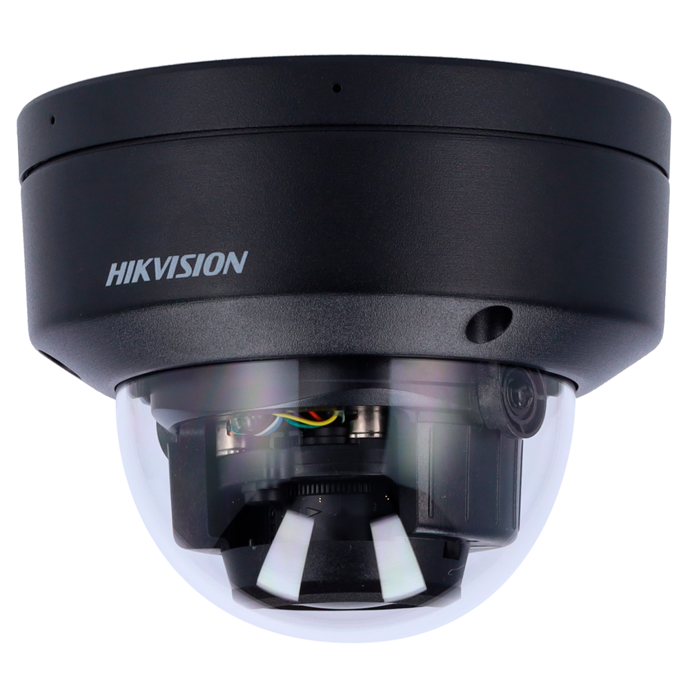 [DS-2CD2183G2-LIS2U(2.8mm)(BLACK)] (DS-2CD2183G2-LIS2U(2.8mm)(BLACK)) Hikvision - Cámara Domo IP gama PRO - Resolución 8 Megapíxel (3840x2160) - Lente 2.8 mm | PoE | Micrófono dual en array - Luz híbrida alcance 30 m | Audio | Alarma - MD 2.0 | AcuSense | IP67, IK10 | MicroSD
