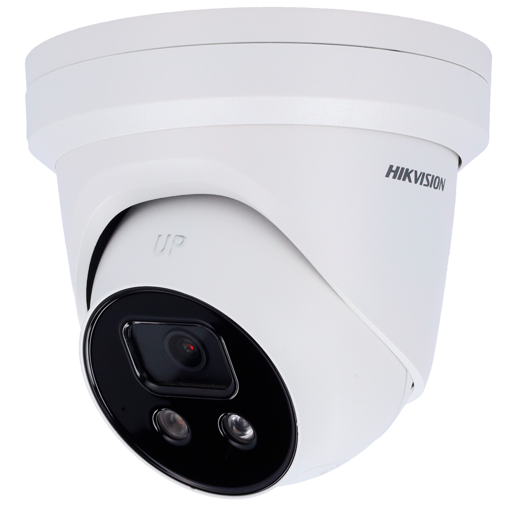[DS-2CD2346G2-ISU/SL(2.8mm)(C)] (DS-2CD2346G2-ISU/SL(2.8mm)(C)) Hikvision - Caméra IP à tourelle Gamme PRO - Résolution 4 Mégapixel (2688x1520) - Objectif 2.8mm | PoE | IR 30m | Microphone et haut-parleur - AcuSense | Capture de visage | Lumière dissuasive - Détection de mouvement 2.0