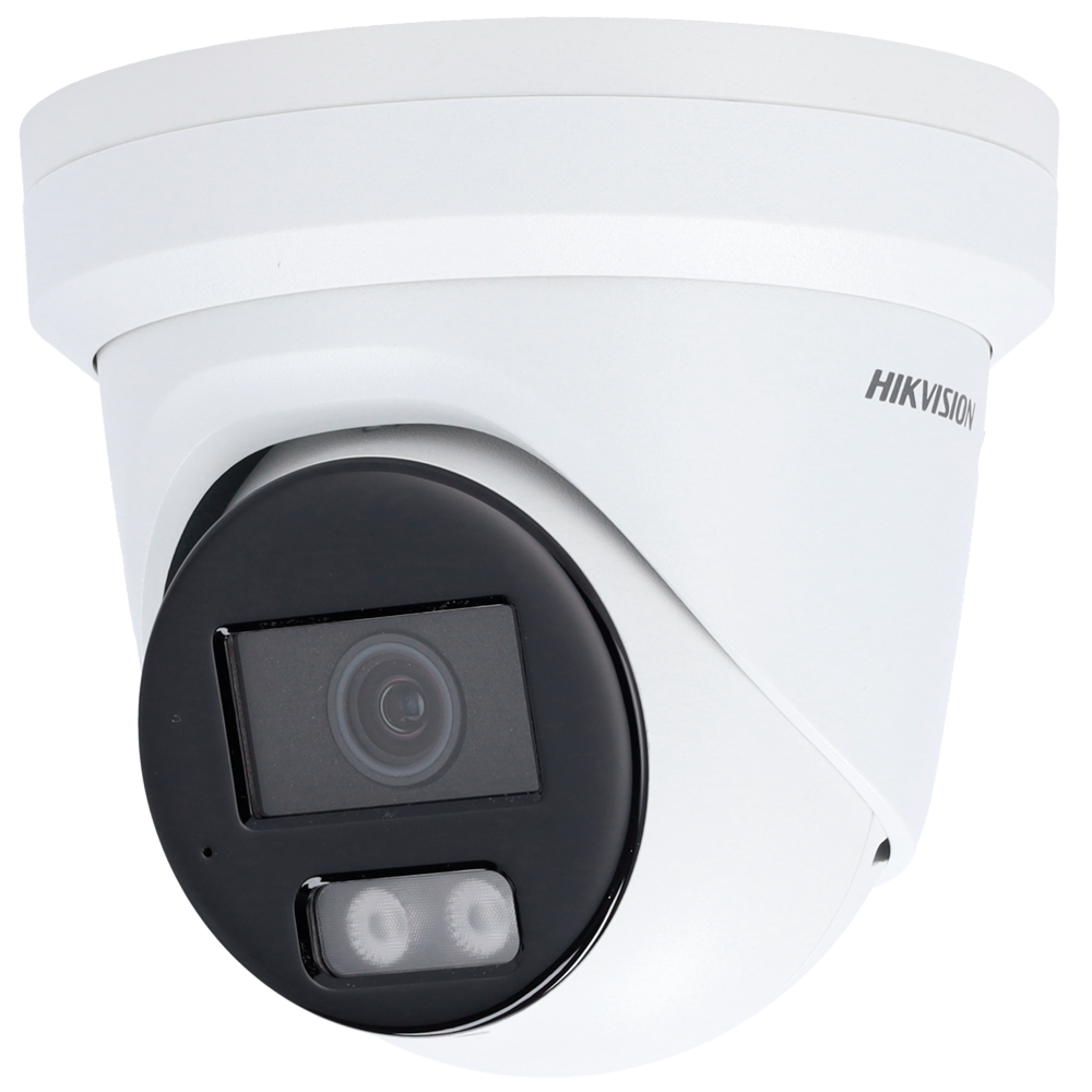 (DS-2CD2386G2H-IU(2.8mm)(eF)) Hikvision - Caméra IP à tourelle Gamme PRO - Résolution 8 Mégapixel (3840x2160) - Objectif 2.8 mm : PoE : Microphone intégré - Portée IR 30 m | AcuSense | Capture de visage  - Détection de mouvement 2.0 | IP67