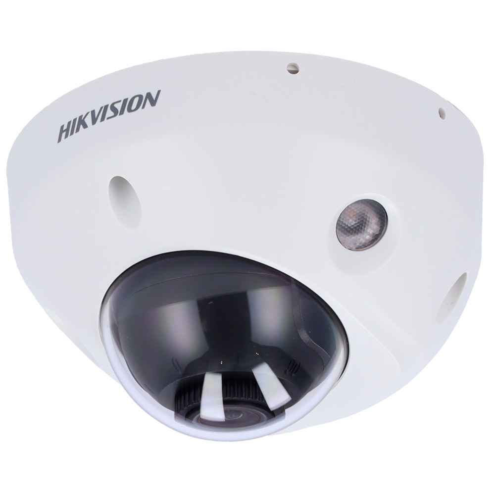 [DS-2CD2547G2-LS(2.8mm)(C)] (DS-2CD2547G2-LS(2.8mm)(C)) Hikvision - Caméra dôme IP gamme PRO - Résolution 4 MPx | PoE | Alarmes | ColorVu - 2.8 mm | Microphone intégré | Audio - Lumière blanche 30 m | Détection de mouvement 2.0 - AcuSense | Reconnaissance faciale | IP67 | IK08