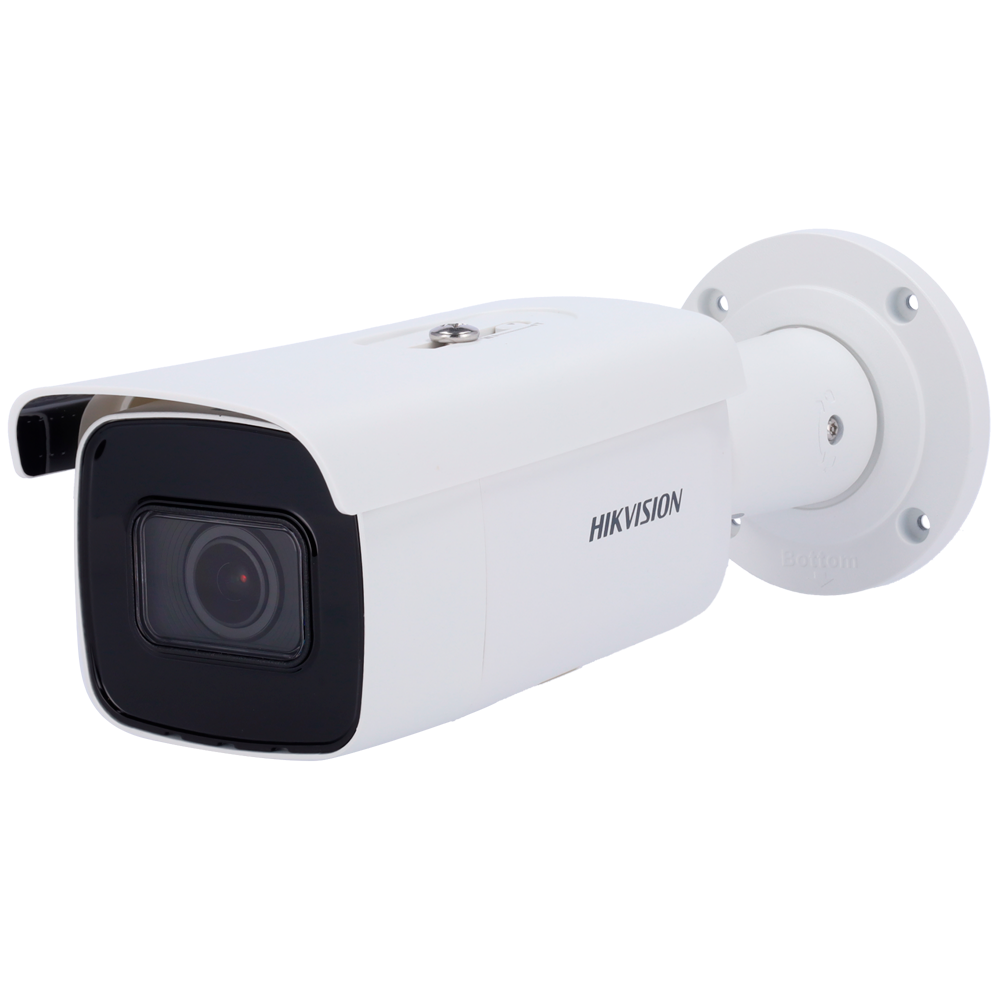 [DS-2CD2623G2-IZS(2.8-12mm)(D)] (DS-2CD2623G2-IZS(2.8-12mm)(D)) Hikvision - Caméra Bullet IP gamme PRO - Résolution 2 Mégapixel (1920x1080) - Lentille varifocale motorisée 2.8~12 mm | Alarmes - IR 60m | Détection de mouvement 2.0 | IP67 IK10 - AcuSense | Détection des visages | PoE IEEE802.3af