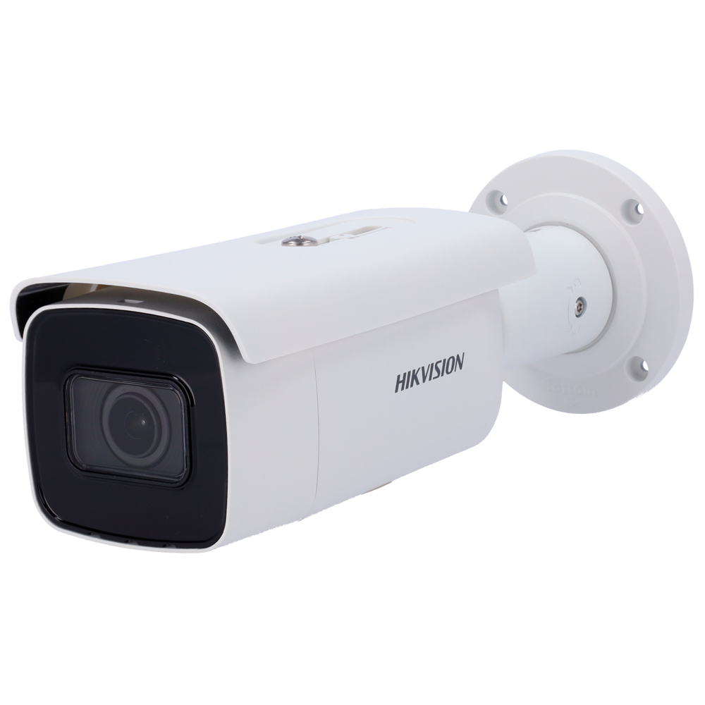 (DS-2CD2663G2-IZS(2.8-12mm)) Hikvision - Caméra Bullet IP gamme PRO - Résolution 6 Mégapixels (3200x1800) - Lentille varifocale motorisée 2.8~12 mm | Alarmes - Portée IR 60 m | détection de mouvement 2.0 - AcuSense | Détection des visages | PoE+ IEEE802.3at