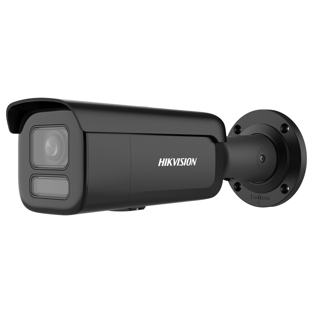 [DS-2CD2667G2HT-LIZS(2.8-12)/eF//BLK] (DS-2CD2667G2HT-LIZS(2.8-12)/eF//BLK) Caméra Bullet IP Gamme PRO Hikvision - Résolution 6 MP | Objectif motorisé 2.8~12 mm - Alarmes | Audio | MicroSD - Portée de la lumière hybride 60 m | PoE + - Détection de mouvement 2.0 | WDR 130 dB - AcuSense | Détection des visages