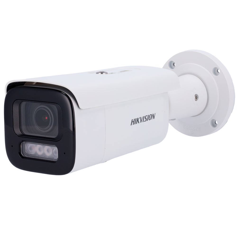 [DS-2CD2683G2-LIZS2U(2.8-12mm)] (DS-2CD2683G2-LIZS2U(2.8-12mm)) Hikvision - Cámara Bullet IP gama PRO - Resolución 8 Megapixel (3840x2160) - Lente varifocal motorizada 2.8~12 mm | Alarmas - Luz híbrida alcance 60 m | MD 2.0 - AcuSense | PoE+ | Audio | IP67, IK10 | MicroSD