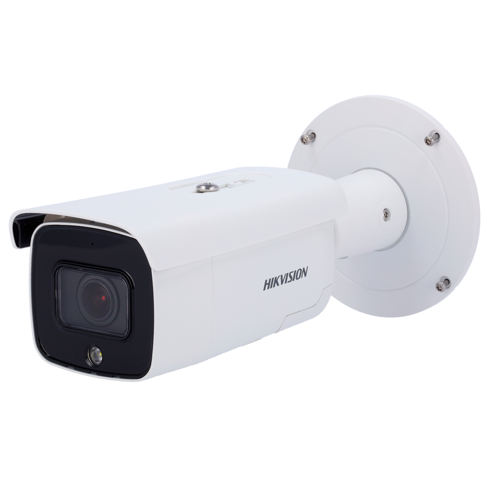 [DS-2CD2686G2-IZSU/SL(2.8-12mm)(C)] (DS-2CD2686G2-IZSU/SL(2.8-12mm)(C)) Hikvision - Caméra Bullet IP gamme PRO - Résolution 8 Mégapixel (3840x2160) - Lentille 2.8~12 mm | PoE+ | Alarmes | Audio - IR 60 m | MD 2.0 | Sirène et flash dissuasif - AcuSense | Reconnaissance faciale | IP67, IK10