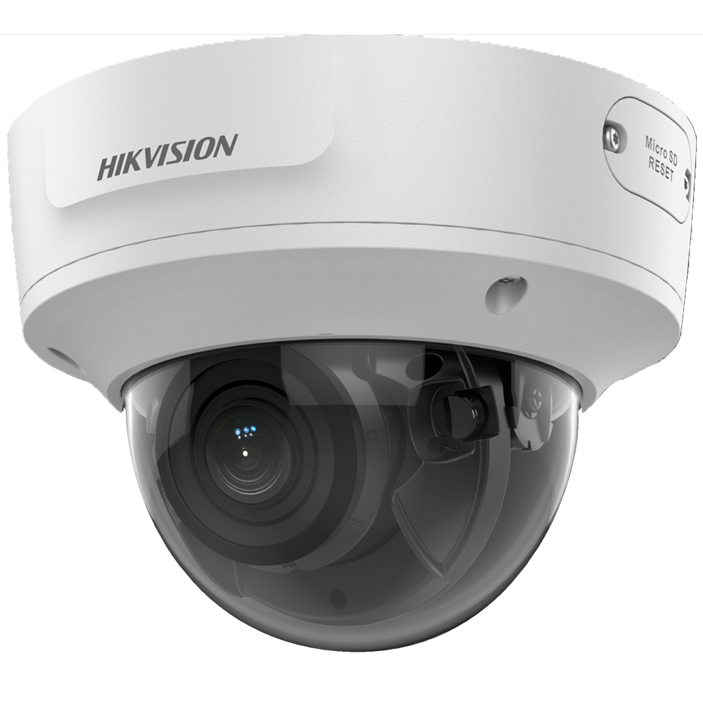 [DS-2CD2783G2-IZS(2.8-12mm)] (DS-2CD2783G2-IZS(2.8-12mm)) Hikvision - Caméra dôme IP gamme PRO - Résolution 8 Mégapixel (3840x2160) - Obj varifocal motorisé 2.8~12 mm - Portée IR 40 m | détection de mouvement 2.0 - AcuSense | Détection des visages | Alarmes | Audio