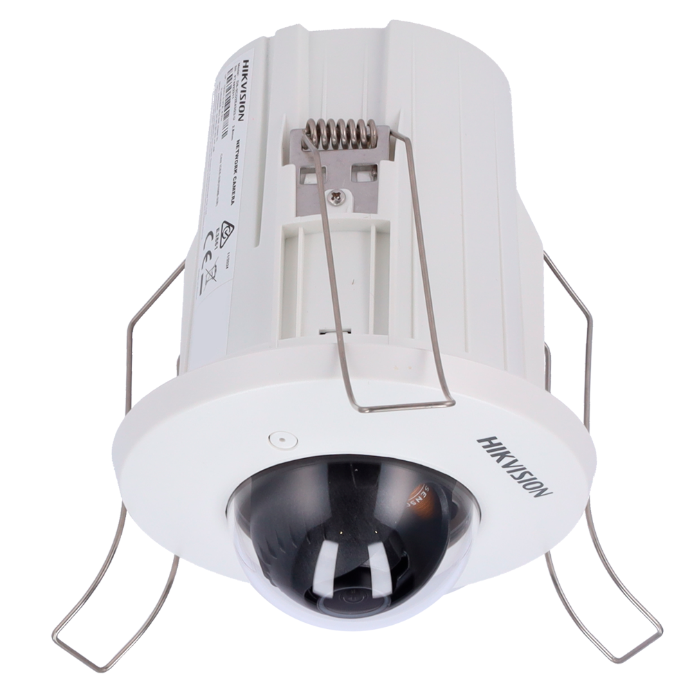 [DS-2CD2E43G2-U(2.8mm)] (DS-2CD2E43G2-U(2.8mm)) Hikvision - Caméra dôme IP encastrable gamme PRO - Résolution 4 Mégapixel (2688x1520) - Capteur 2.8 mm | Microphone intégré  - Détection de mouvement 2.0 | PoE - AcuSense | Détection des visages