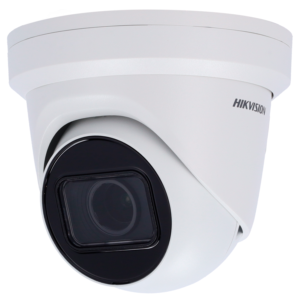 (DS-2CD2H83G2-IZS(2.8-12mm)) Hikvision - Caméra IP à tourelle Gamme PRO - Résolution 8 Mégapixel (3840x2160) - Objectif varifocal motorisé 2.8~12 mm | PoE - Portée IR 40 m | détection de mouvement 2.0 - AcuSense | Détection des visages | Alarmes | Audio