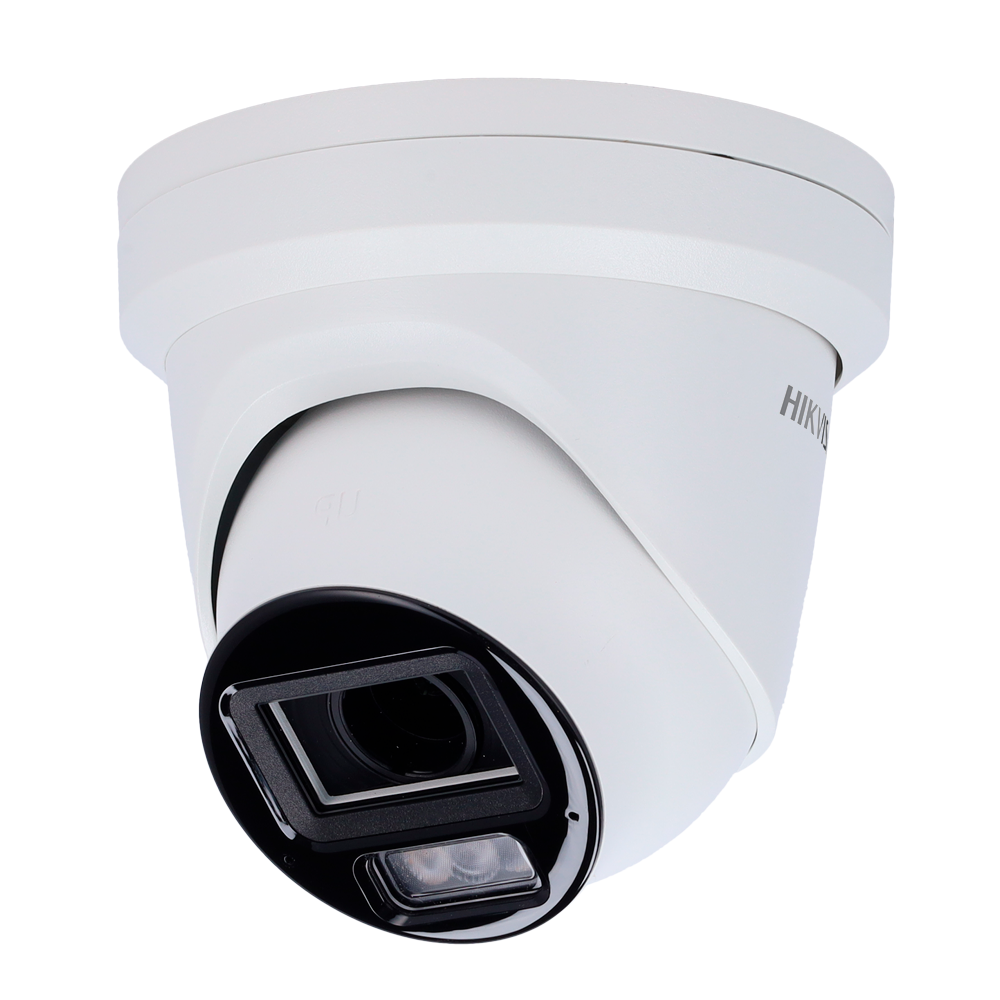 [DS-2CD2H83G2-LIZS2U(2.8-12mm)] (DS-2CD2H83G2-LIZS2U(2.8-12mm)) Caméra Turret IP gamme PRO Hikvision - Résolution 8 Mégapixel (3840x2160) - Obj varifocal motorisé 2.8~12 mm - Portée de la lumière hybride 40 m | PoE | MicroSD - Détection de mouvement 2.0 | AcuSense  - Détection des visages , Alarmes , Audio , Microphone