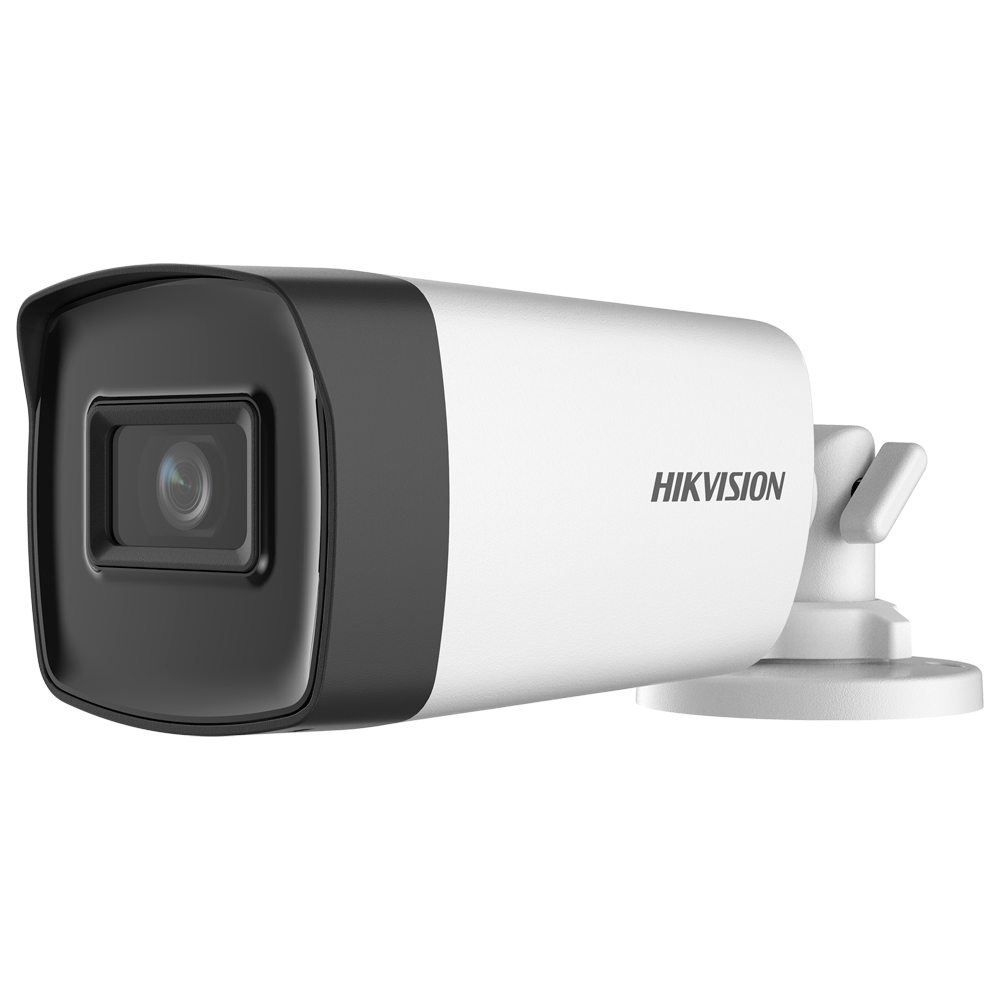 (DS-2CE17H0T-IT5F(3.6mm)(C)) Hikvision - Caméra Bullet 4en1 Gamme Value - Résolution 5 Mégapixel (2560x1944) - Objectif 3.6 mm - IR Portée 80 m - Étanche IP67