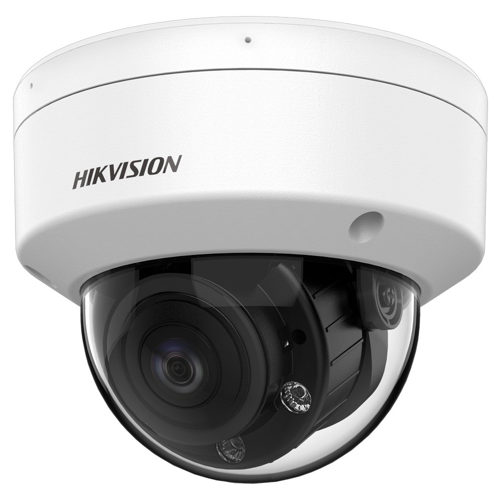 (DS-2CE50D8T-VPITSZE(2.8-12mm)) Caméra dôme HDTVI gamme PRO Hikvision - Resolution 1080p (1920x1080) - Objectif 2.8~12 mm - Portée Smart IR : 60 m | Audio via coaxial - Alimentation par câble coaxial PoC.af | Microphone - Étanche IP67 | Anti-vandale IK10