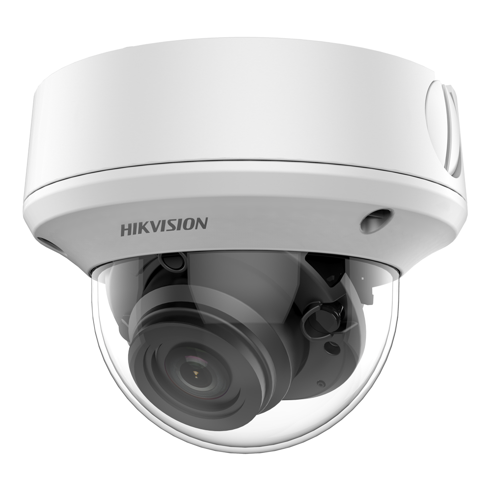 [DS-2CE5AD3T-AVPIT3ZF(2.7-13.5mm)] (DS-2CE5AD3T-AVPIT3ZF(2.7-13.5mm)) Hikvision - Caméra dôme 4n1 Gamme Value - Resolution 1080p (1920x1080) - Obj varifocal motorisé 2.7~13.5 mm - EXIR IR 70m, haute sensibilité Ultra Low Light - Étanchéité IP67, anti-vandalisme IK10 | AC/DC