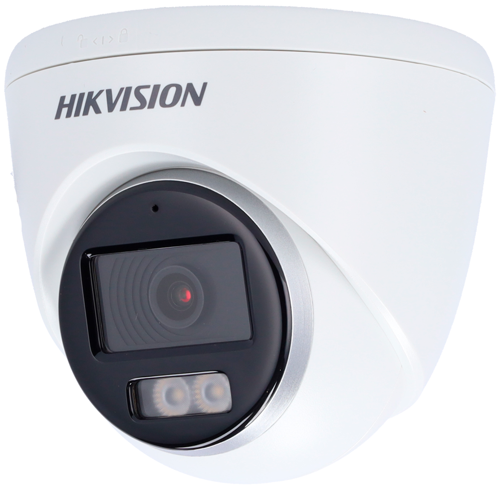 [DS-2CE72KF0T-LFS(3.6mm)] (DS-2CE72KF0T-LFS(3.6mm)) Hikvision - Caméra dôme 4en1 Gamme VALUE - Resolution 3K (2960x1665) - Objectif 3.6 mm | Plage de lumière hybride 40 m - Audio sur coaxial | Microphone intégré - Étanche IP67