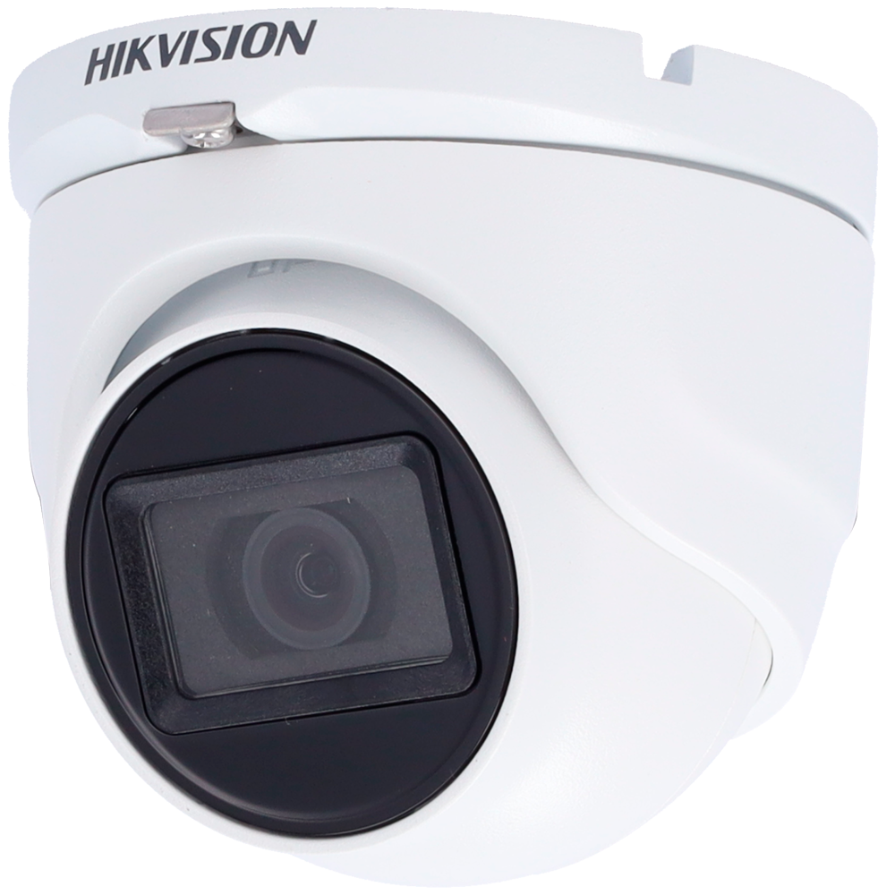 [DS-2CE76D0T-ITMF(2.8mm)(C)] (DS-2CE76D0T-ITMF(2.8mm)(C)) Hikvision - Caméra dôme 4en1 Gamme VALUE  - Resolution 1080p (1920x1080) - Objectif 2.8 mm - EXIR IR portée 30 m - Étanche IP67