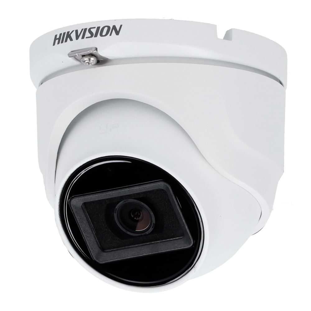 [DS-2CE76H0T-ITMFS(2.8mm)] (DS-2CE76H0T-ITMFS(2.8mm)) Hikvision - Caméra dôme 4en1 Gamme VALUE  - Résolution 5 Mégapixel (2560x1944) - Objectif 2.8 mm | portée IR Smart 30 m - Audio sur coaxial | Microphone intégré - Étanche IP67