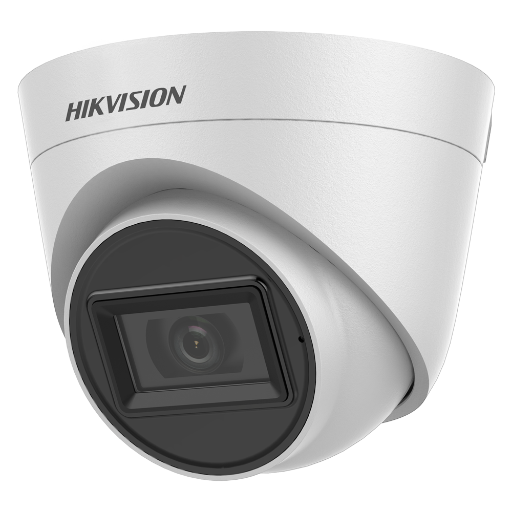 [DS-2CE78D0T-IT3FS(2.8mm)] (DS-2CE78D0T-IT3FS(2.8mm)) Hikvision - Caméra dôme 4en1 Gamme VALUE  - Resolution 1080p (1920x1080) - Objectif 2.8 mm | portée IR Smart  40 m - Audio sur coaxial | Microphone intégré - Étanche IP67