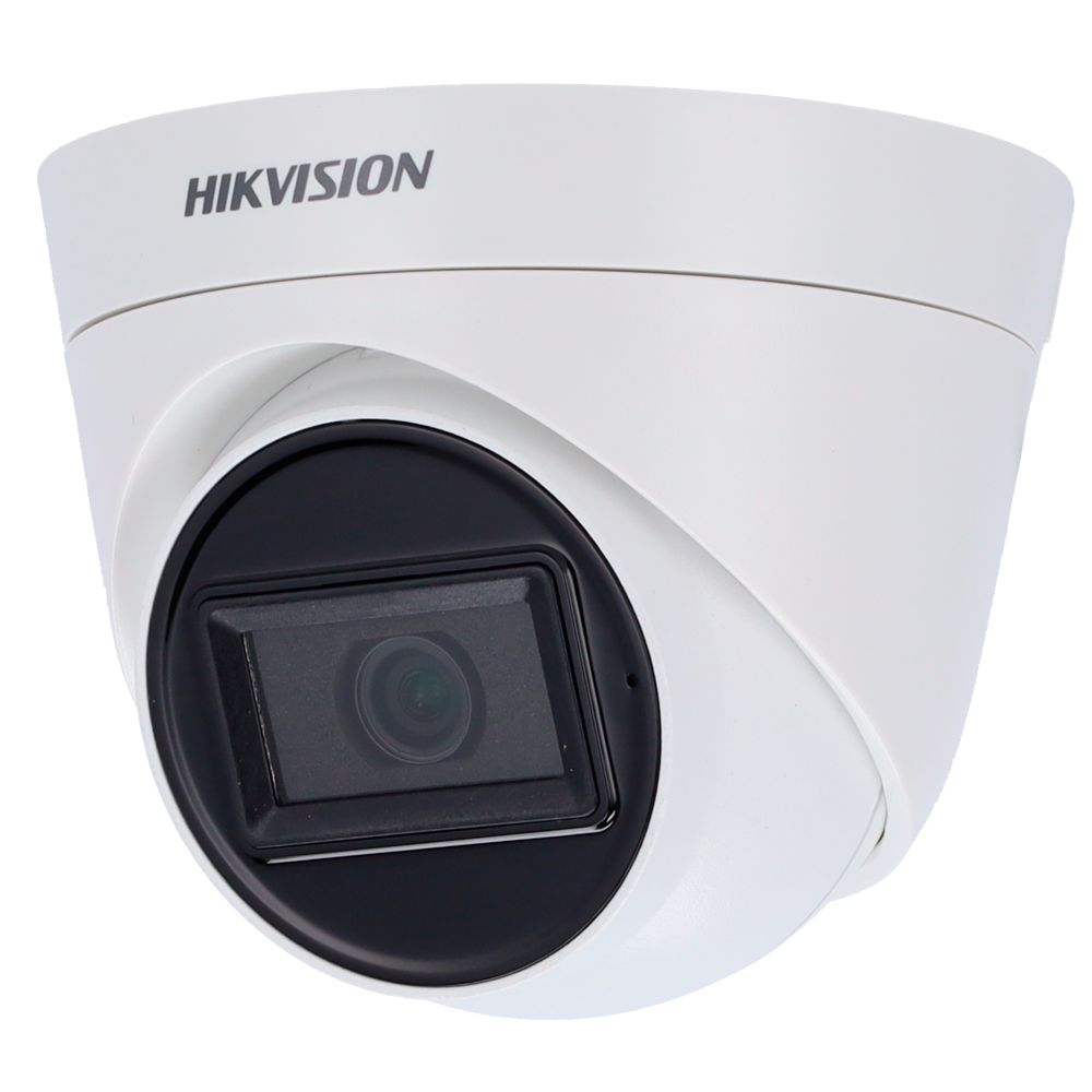 [DS-2CE78D0T-IT3FS(3.6mm)] (DS-2CE78D0T-IT3FS(3.6mm)) Hikvision - Caméra Turret  4en1 Gamme VALUE  - Resolution 1080p (1920x1080) - Objectif 3.6 mm | portée IR Smart  40 m - Audio sur coaxial | Microphone intégré - Étanche IP67