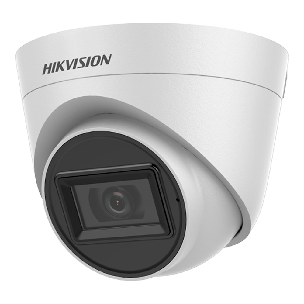 (DS-2CE78H0T-IT3FS(2.8mm)) Hikvision - Caméra Turret 4en1 Gamme Value - Résolution 5 Mégapixel (2560x1944) - Objectif 2.8 mm | portée IR Smart  40 m - Microphone intégré | Audio sur coaxial - Étanche IP67