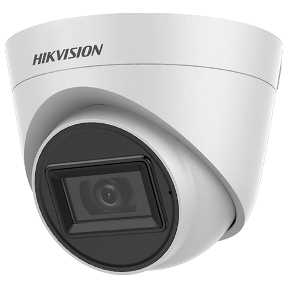 [DS-2CE78H0T-IT3FS(3.6mm)] (DS-2CE78H0T-IT3FS(3.6mm)) Hikvision - Caméra dôme 4en1 Gamme Value - Résolution 5 Mégapixel (2560x1944) - Objectif 3.6 mm | portée IR Smart  40 m - Audio sur coaxial | Microphone intégré - Étanche IP67