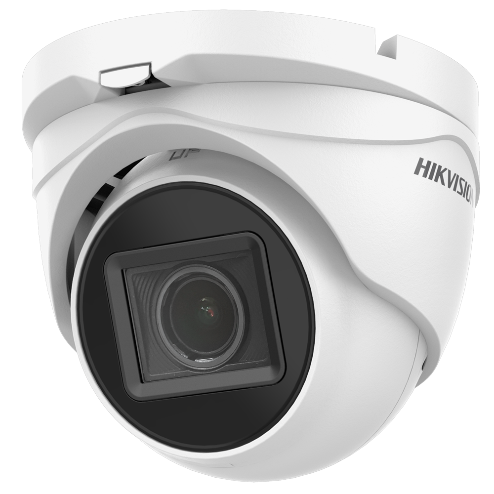 (DS-2CE79H0T-IT3ZE(2.7-13.5mm)(C)) Hikvision - Caméra Turret HDTVI Gamme Value - Résolution 5 Mégapixel (2560x1944) - Obj varifocal motorisé 2.7~13.5 mm - portée IR Smart 40 m | Étanche IP67 - Alimentation par câble coaxial PoC.at