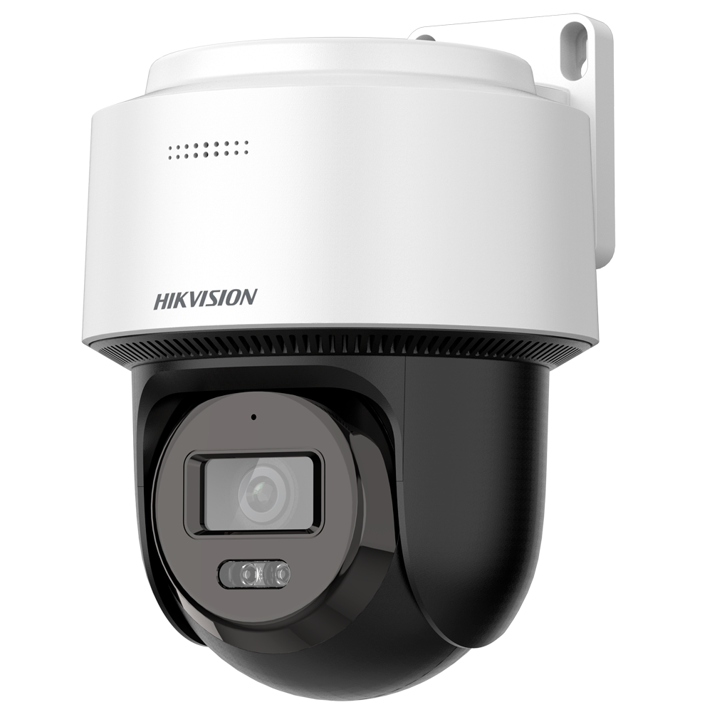 (DS-2DE2C200MWG-E(2.8mm)) Domo Motorizado IP PT Hikvision gama VALUE - Resolución 2 Mpx (1920x1080) - Luz híbrida alcance 30 m - Micrófono y altavoz integrados - Detección de movimiento 2.0 - IP66 | MicroSD | PoE | Tamaño reducido