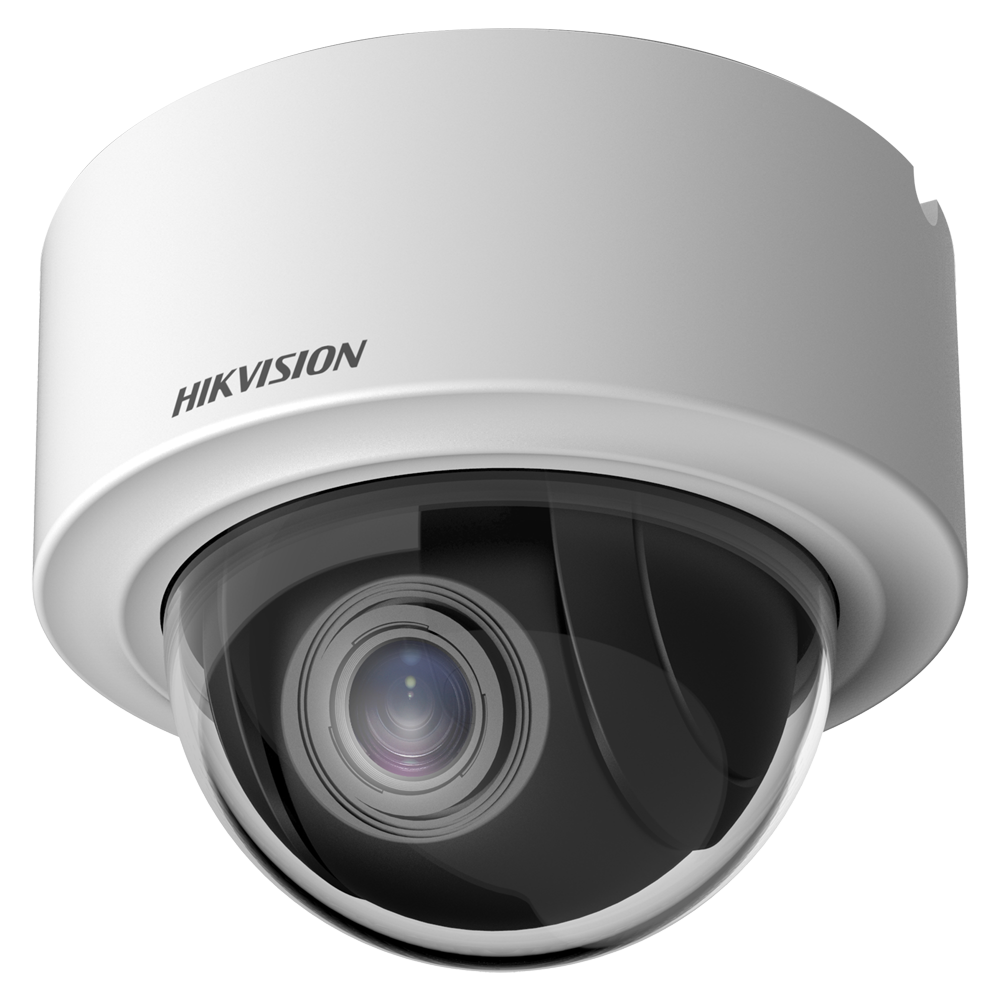 (DS-2DE3404W-DE(T5)) Dôme motorisé IP Hikvision - Résolution 4 Mpx (2560x1440) [%VAR%] - Objectif varifocal 2.8~12 mm - Audio | Alarmes - MicroSD | PoE | IP66 - Vitesse maximale 60º/s