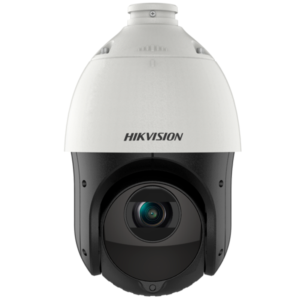(DS-2DE4215IW-DE(T5)) Dôme IP motorisé Hikvision 15X - Gamme Value - 2 MP : Objectif motorisé 5~75 mm : AcuSense - IR 100 m | WDR 120 dB | Enregistrement de visage - PoE | H.265+| IP66 | DarkFighter | Alarme |Audio - WEB, Software CMS, Smartphone et NVR