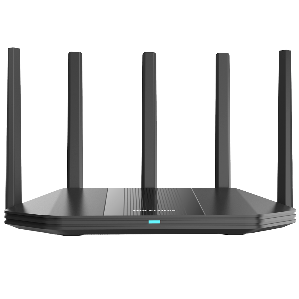 (DS-3WR18X) Hikvision Router Wi-Fi6 - Wi-Fi 6 2x2 | 4 Puertos RJ45 10/100 /1000 Mbps - Hasta 1800 Mbps de ancho de banda - Cliente VPN L2TP, PPTP - Gestión vía WEB, Hik Partner PRO, Hik Central